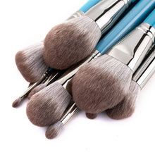Makeup Brushes Set 13pcs with Leather Bag Foundation Powder