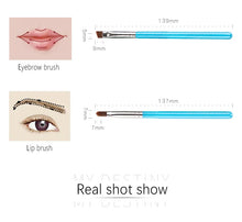 Makeup Brushes Set 13pcs with Leather Bag Foundation Powder