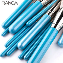 Makeup Brushes Set 13pcs with Leather Bag Foundation Powder