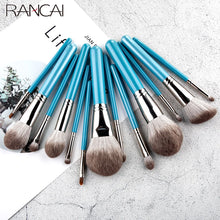 Makeup Brushes Set 13pcs with Leather Bag Foundation Powder