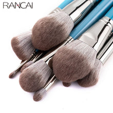 Makeup Brushes Set 13pcs with Leather Bag Foundation Powder