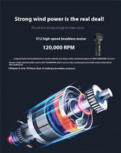 Hair Dryer Ionic Feature Constant Temperature High Power for Household