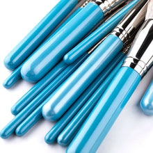 Makeup Brushes Set 13pcs with Leather Bag Foundation Powder