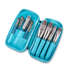 Makeup Brushes Set 13pcs with Leather Bag Foundation Powder