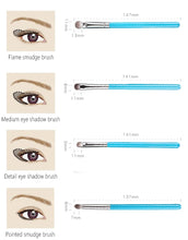 Makeup Brushes Set 13pcs with Leather Bag Foundation Powder