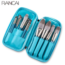 Makeup Brushes Set 13pcs with Leather Bag Foundation Powder
