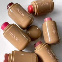 Natural Rouge Powder Blush Cream Lipstick Cheek Easy To Apply Color