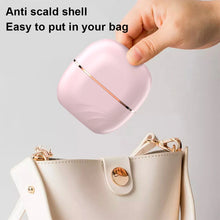 Peigne lissant mini, rechargeable sans fil, portable et multifonction pour le soin des cheveux