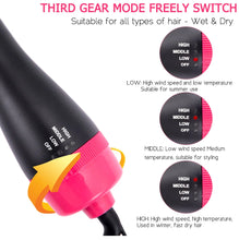 Brosse sèche-cheveux pour femmes 4-en-1