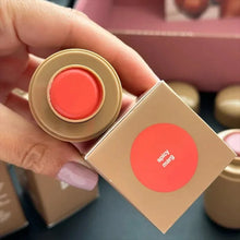 Natural Rouge Powder Blush Cream Lipstick Cheek Easy To Apply Color