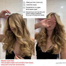 Embout automatique pour boucles accessoires pour super sèche-cheveux