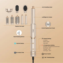 Brushless haute vitesse, Ensemble complet 8-en-1 sèche-cheveux