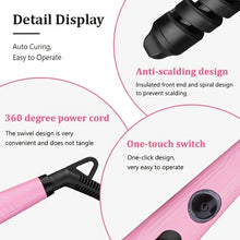 Fer à boucler automatique, lisseur et boucleur 2-en-1