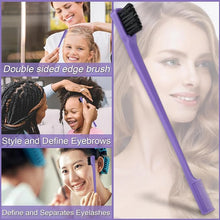 brosse démêlante pour cheveux bouclés, ensemble de peignes courbés et à queue fine