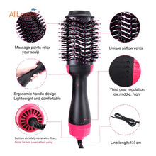 Brosse sèche-cheveux pour femmes 4-en-1
