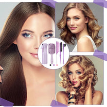 brosse démêlante pour cheveux bouclés, ensemble de peignes courbés et à queue fine