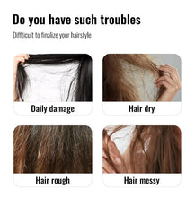 Styler 2-en-1 : peigne chauffant pour lisser et boucler les cheveux, céramique à ions négatifs, brosse lissante, outil de coiffage rapide avec protection anti-brûlure. »