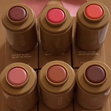 Natural Rouge Powder Blush Cream Lipstick Cheek Easy To Apply Color