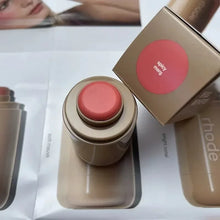 Natural Rouge Powder Blush Cream Lipstick Cheek Easy To Apply Color